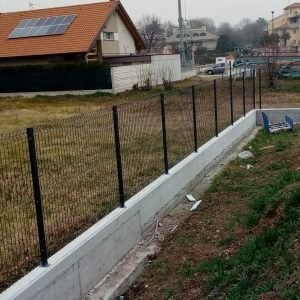 cmc recinzioni-cantiere Abbiategrasso-Recinzione modello ondina