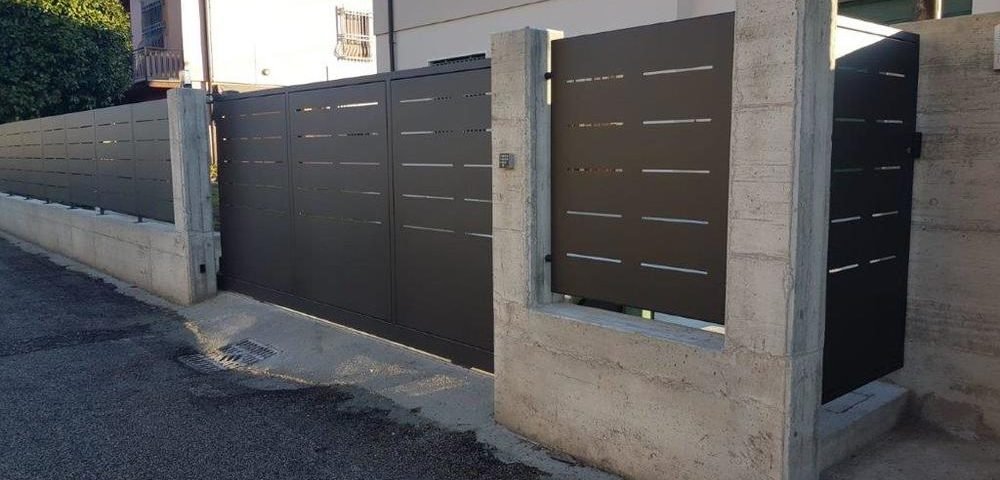 cmc recinzioni - cantiere albaredo d'adige - Recinzione modello mare