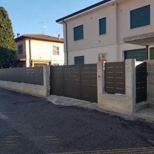 cmc recinzioni - cantiere albaredo d'adige - Recinzione modello mare