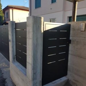 cmc recinzioni - cantiere albaredo d'adige - Recinzione modello mare