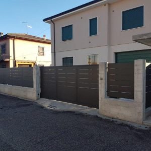 cmc recinzioni - cantiere albaredo d'adige - Recinzione modello mare