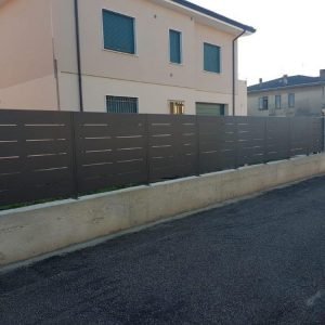 cmc recinzioni - cantiere albaredo d'adige - Recinzione modello mare