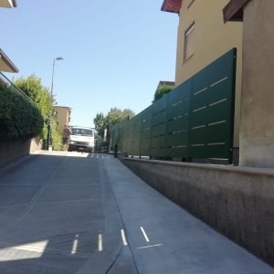 cmc recinzioni-cantiere bergamo-Recinzione modello mare
