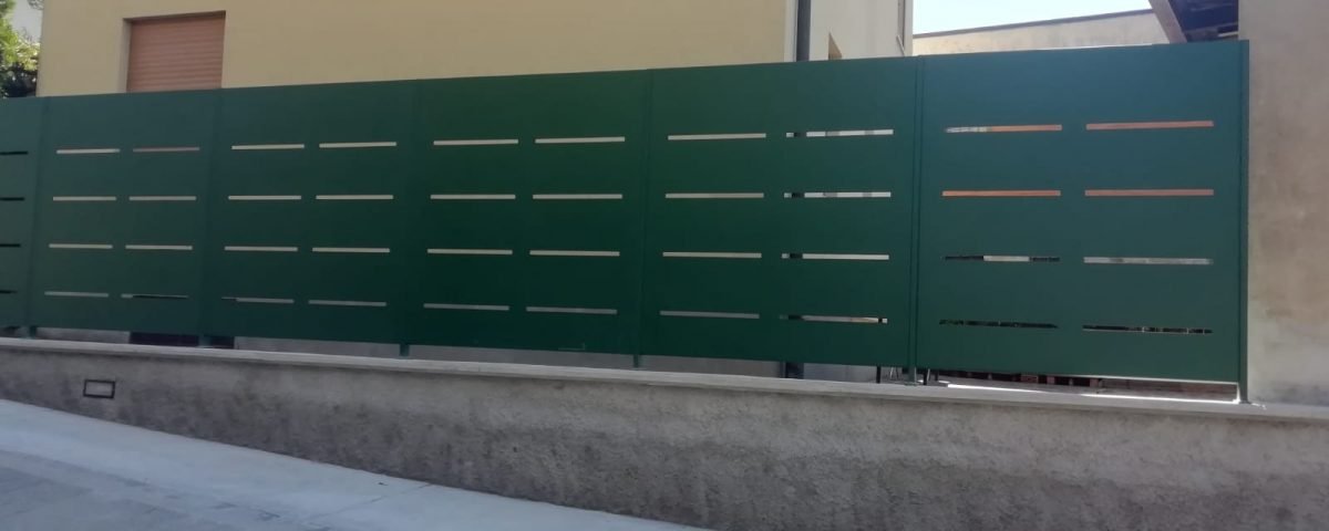 cmc recinzioni-cantiere bergamo-Recinzione modello mare