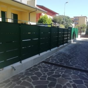 cmc recinzioni-cantiere bergamo-Recinzione modello mare