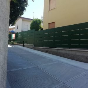 cmc recinzioni-cantiere bergamo-Recinzione modello mare