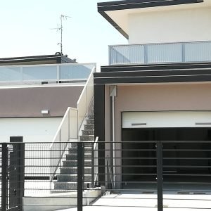 cmc recinzioni-cantiere Bolgare-Recinzione modello village