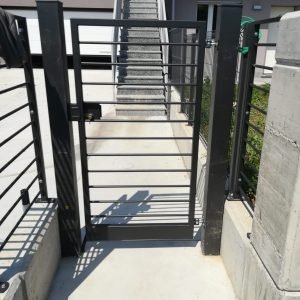 cmc recinzioni-cantiere Bolgare-Recinzione modello village