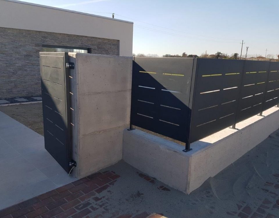 cmc recinzioni-cantiere borgo virgilio-Recinzione modello mare