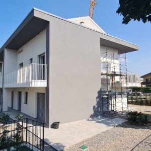 cmc recinzioni-cantiere brusaporto-Recinzione modello liscia