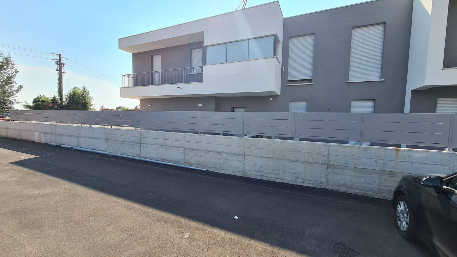 Cantiere Chiari <br/> Recinzione modello mare