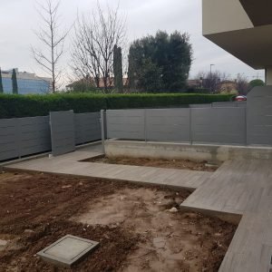 cmc recinzioni - cantiere curnasco - Recinzione modulare modello Mare