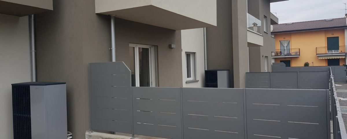 cmc recinzioni - cantiere curnasco - Recinzione modulare modello Mare