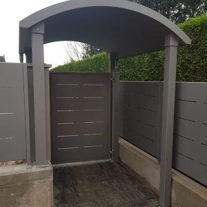 cmc recinzioni - cantiere curnasco - Recinzione modulare modello Mare