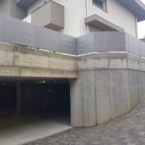 cmc recinzioni - cantiere curnasco - Recinzione modulare modello Mare