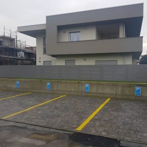 cmc recinzioni - cantiere dalmine - Recinzione modulare modello Mare