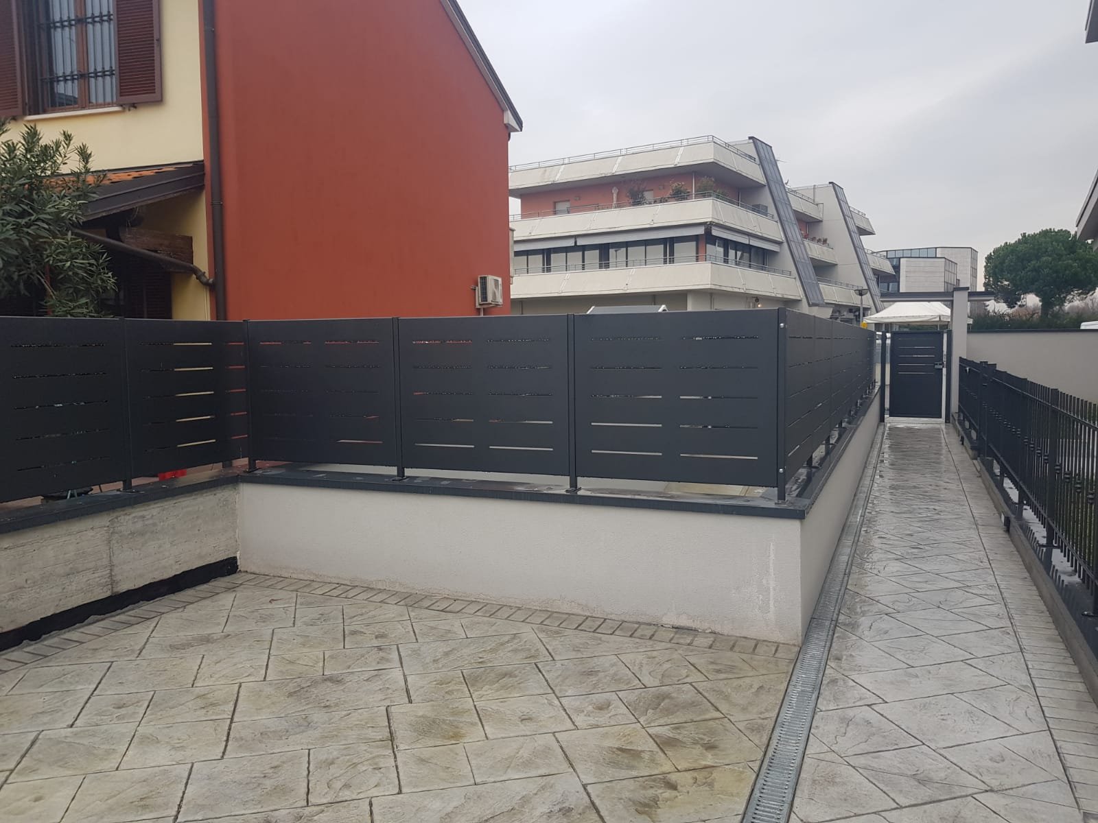 Cantiere Dalmine <br/> Recinzione modello Mare