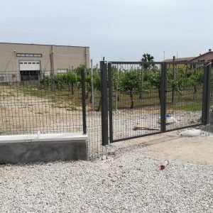 cmc recinzioni-cantiere Ferrara-Recinzione modello ondina