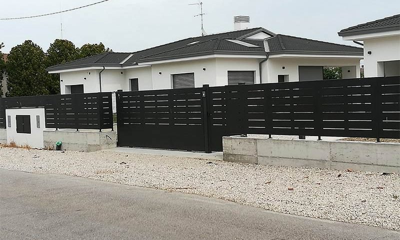 cmc recinzioni-cantiere ferrara-Recinzione modello sole