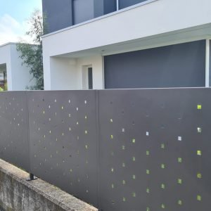 cmc recinzioni-cantiere lugagnano-Recinzione modello foro quadrato