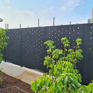 cmc recinzioni-cantiere lugagnano-Recinzione modello foro quadrato