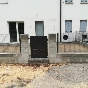 cmc recinzioni - cantiere mestre - Recinzione modello ondina