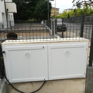 cmc recinzioni - cantiere mestre - Recinzione modello ondina