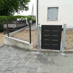 cmc recinzioni - cantiere mestre - Recinzione modello ondina