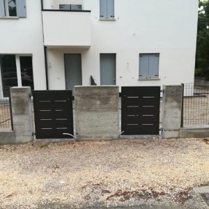 cmc recinzioni - cantiere mestre - Recinzione modello ondina