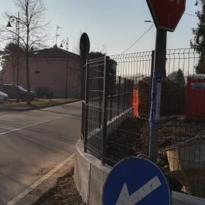 cmc recinzioni-cantiere milano-Recinzione modello ondina