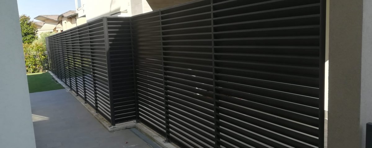 cmc recinzioni-cantiere rivolta d'adda-Recinzione modello vedo non vedo