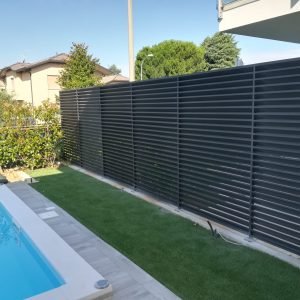 cmc recinzioni-cantiere rivolta d'adda-Recinzione modello vedo non vedo