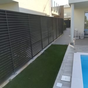 cmc recinzioni-cantiere rivolta d'adda-Recinzione modello vedo non vedo