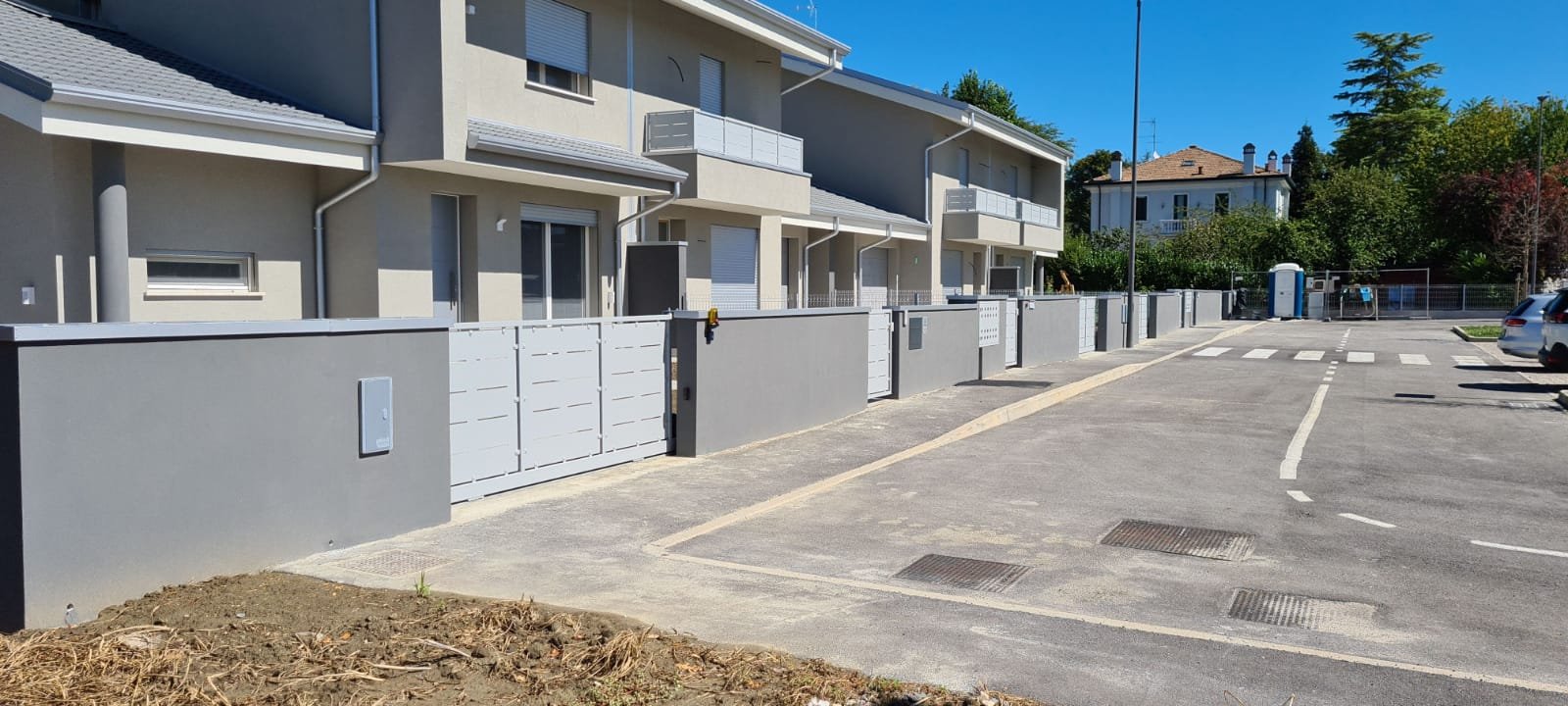 Cantiere Rovigo <br/> Recinzione modello mare