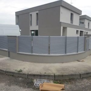 cmc recinzioni-cantiere Rovigo-Recinzione modello vedo non vedo