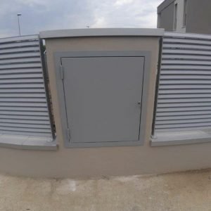 cmc recinzioni-cantiere Rovigo-Recinzione modello vedo non vedo