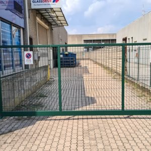 cmc recinzioni-cantiere san giovanni lupatoto-Recinzione modello ondina