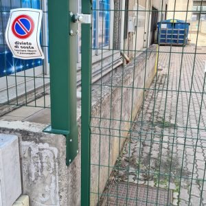 cmc recinzioni-cantiere san giovanni lupatoto-Recinzione modello ondina