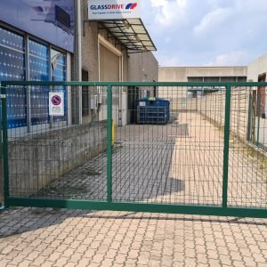 cmc recinzioni-cantiere san giovanni lupatoto-Recinzione modello ondina