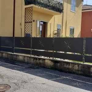 cmc recinzioni-cantiere San Martino Buon Albergo-Recinzione modello sole