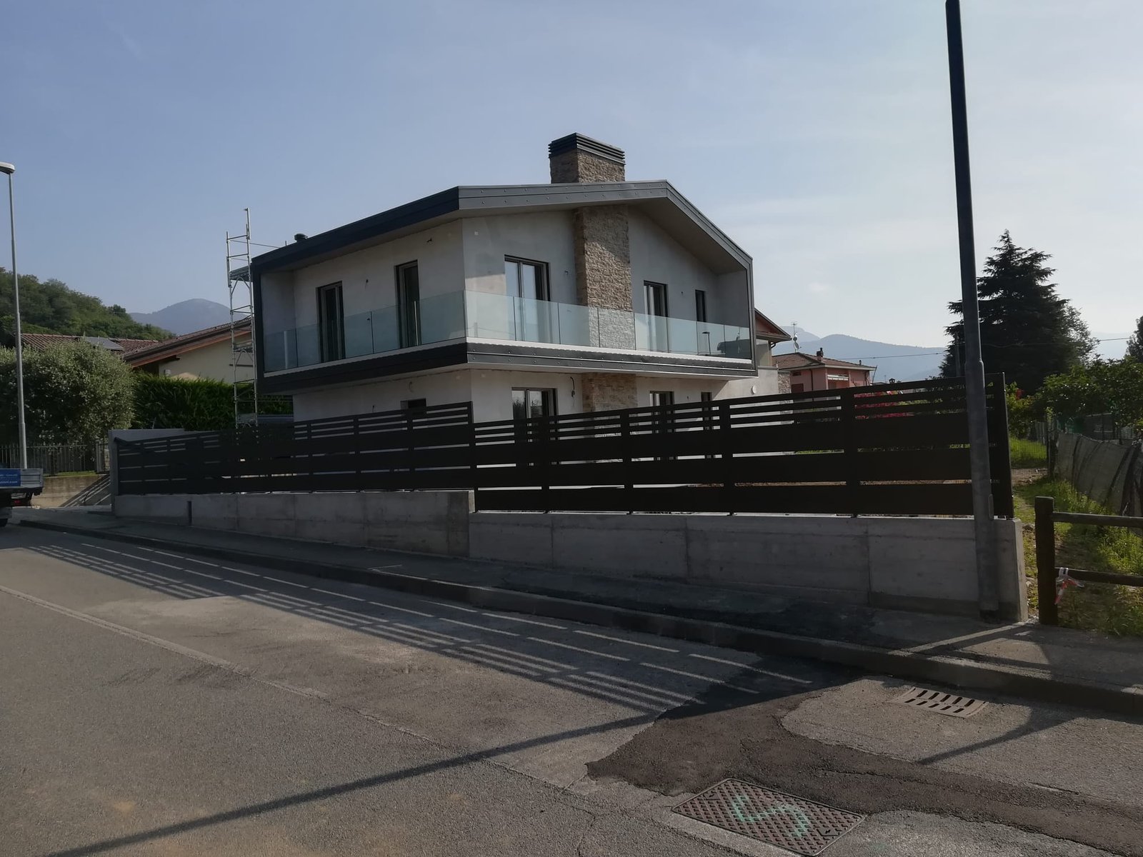 cmc recinzioni-cantiere san paolo d'argon-Recinzione modello mare