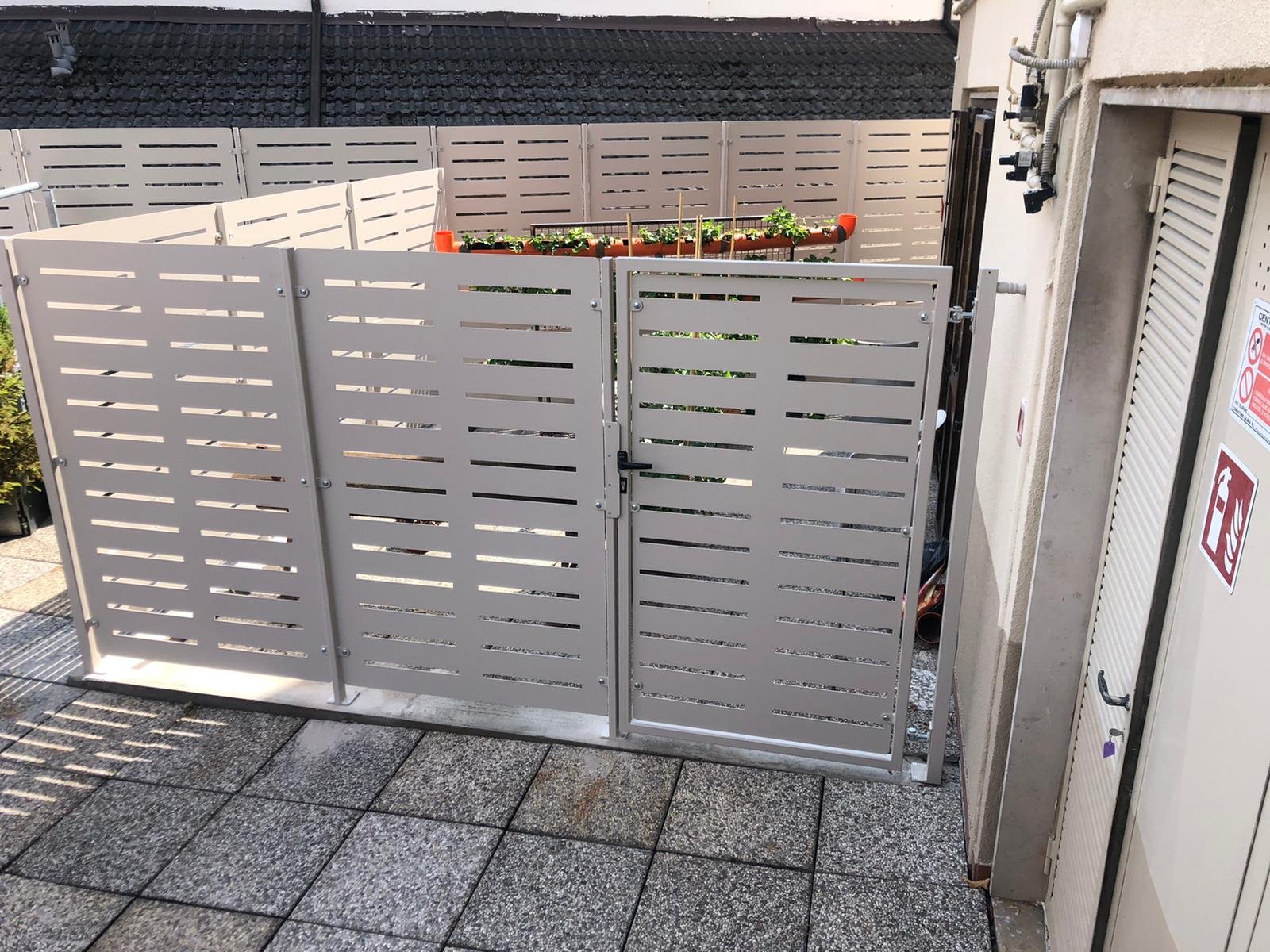 Cantiere Trento <br/> Recinzione modello mare