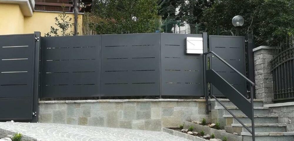 cmc recinzioni-cantiere Varese-Recinzione modello mare