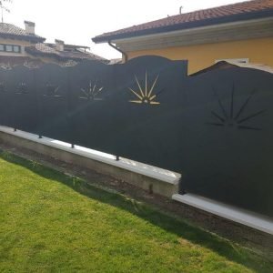 cmc recinzioni-cantiere Verona-Recinzione modello mezzo sole