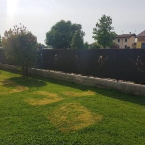 cmc recinzioni-cantiere Verona-Recinzione modello farfalla