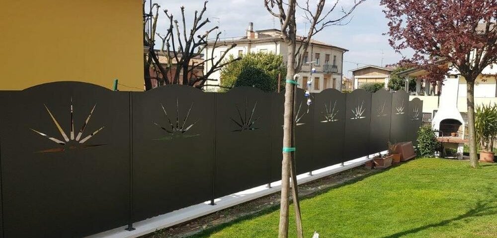 cmc recinzioni-cantiere Verona-Recinzione modello mezzo sole