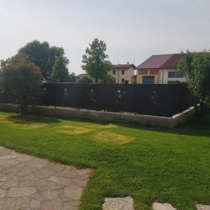 cmc recinzioni-cantiere Verona-Recinzione modello farfalla
