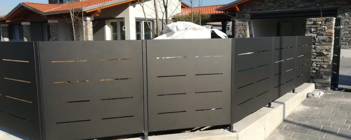 cmc recinzioni-cantiere vicenza-Recinzione modello mare