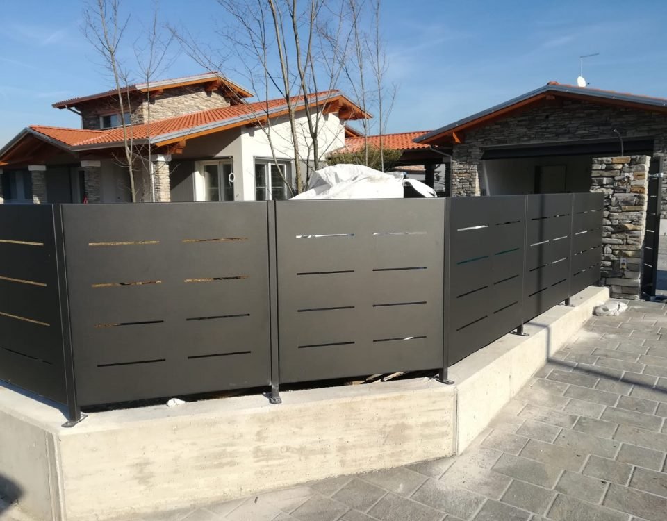 cmc recinzioni-cantiere vicenza-Recinzione modello mare