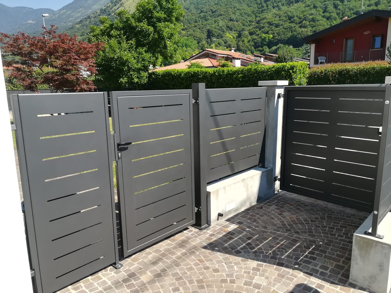 Cantiere Vicenza <br/> Recinzione modello mare